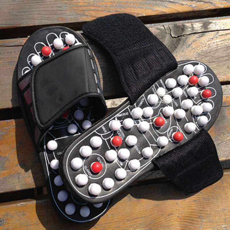 Acupressure Massage Slippers - Reflexology Foot Therapy Shoes for Pain Relief & Relaxation
