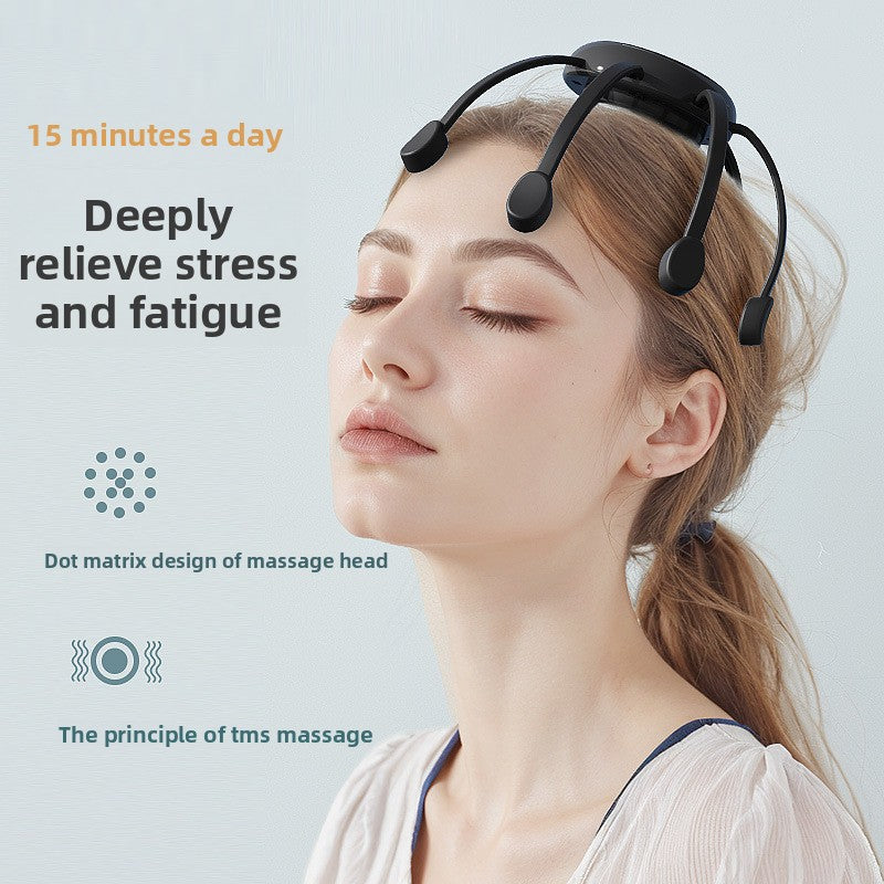 Electric Scalp Massager Brush with Vibration - Professional Hair Growth Stimulator