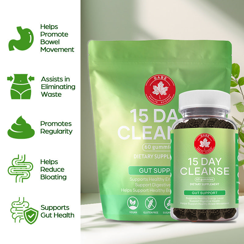Cleansing Probiotic Gummies for Intestinal Health