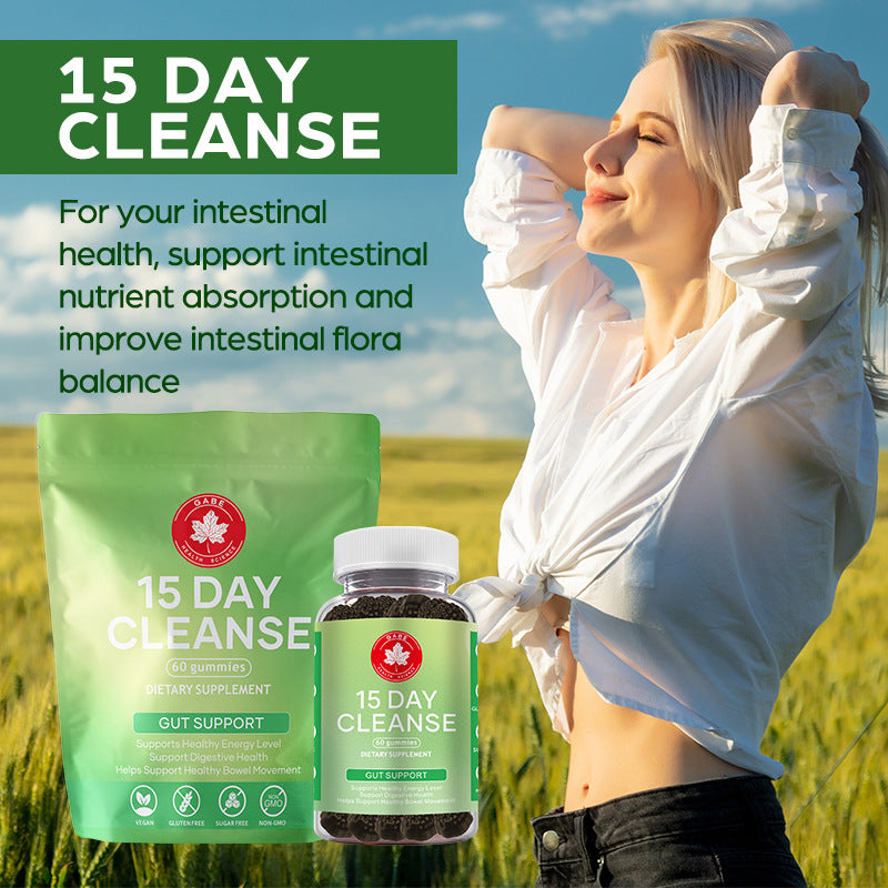 Cleansing Probiotic Gummies for Intestinal Health